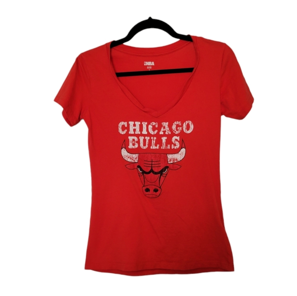 NBA Chicago Bulls Red Top Size S
